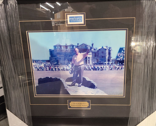 Jack Nicklaus The Open Championship Framed Display - Pastime Sports & Games