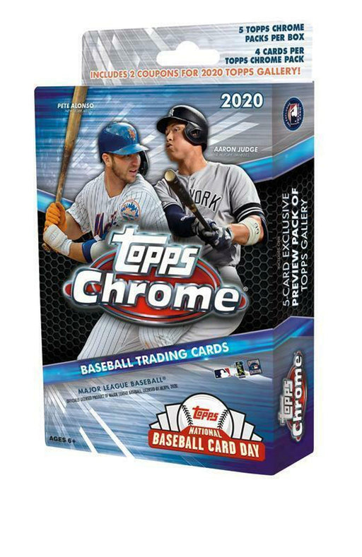 2020 Topps Chrome Baseball Hanger Box - Pastime Sports & Games