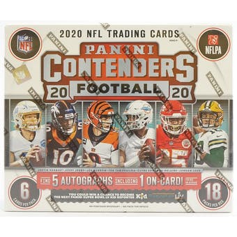 2020 Panini Contenders Football Hobby Box - Pastime Sports & Games