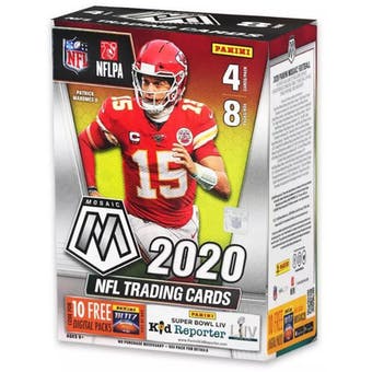 2020 Panini Mosaic Blaster Football Box - Pastime Sports & Games