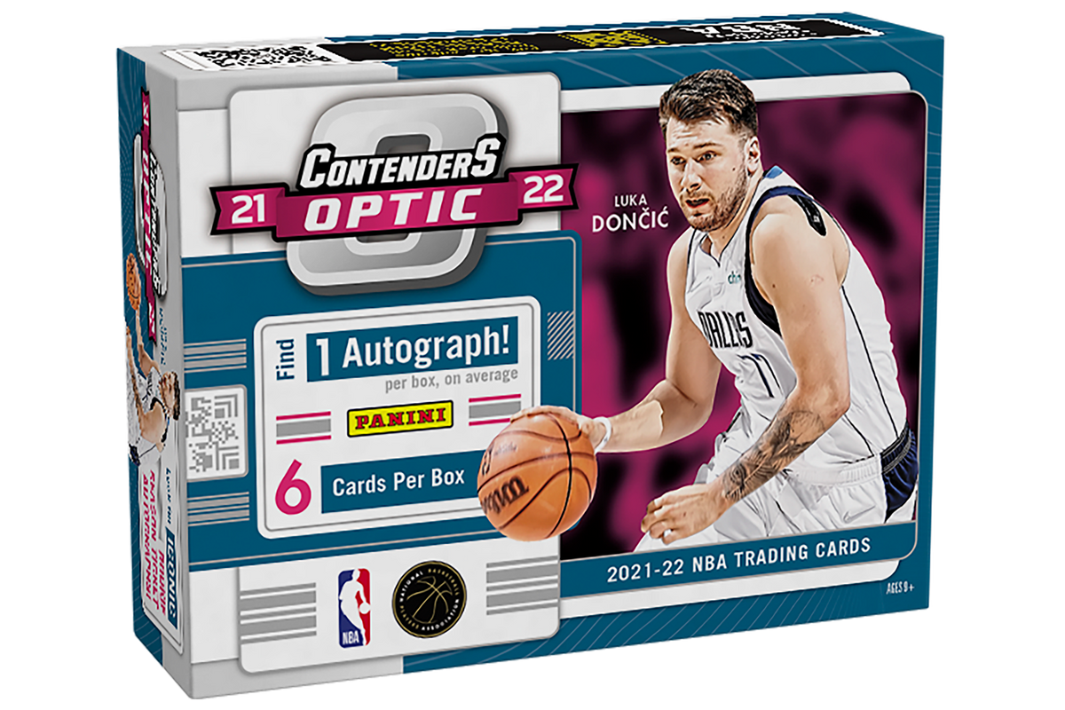 2021/22 Panini Contenders Optic NBA Basketball Hobby Box SALE