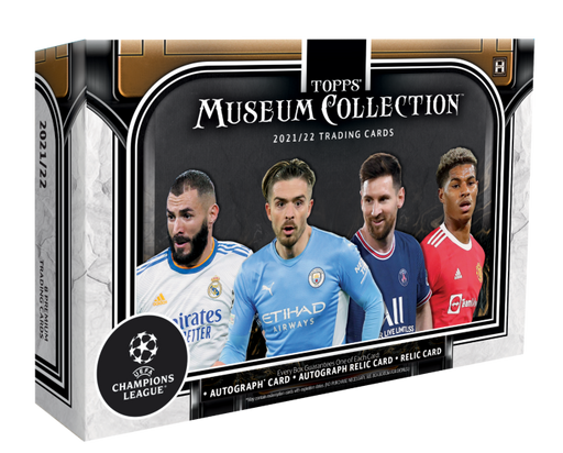 2021/22 Topps Museum UEFA Champions League Soccer Hobby Box - Pastime Sports & Games