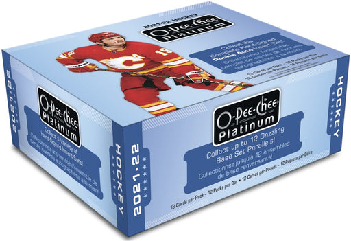 2021/22 Upper Deck O-Pee-Chee Platinum NHL Hockey Hobby Box / Case PRE ORDER - Pastime Sports & Games