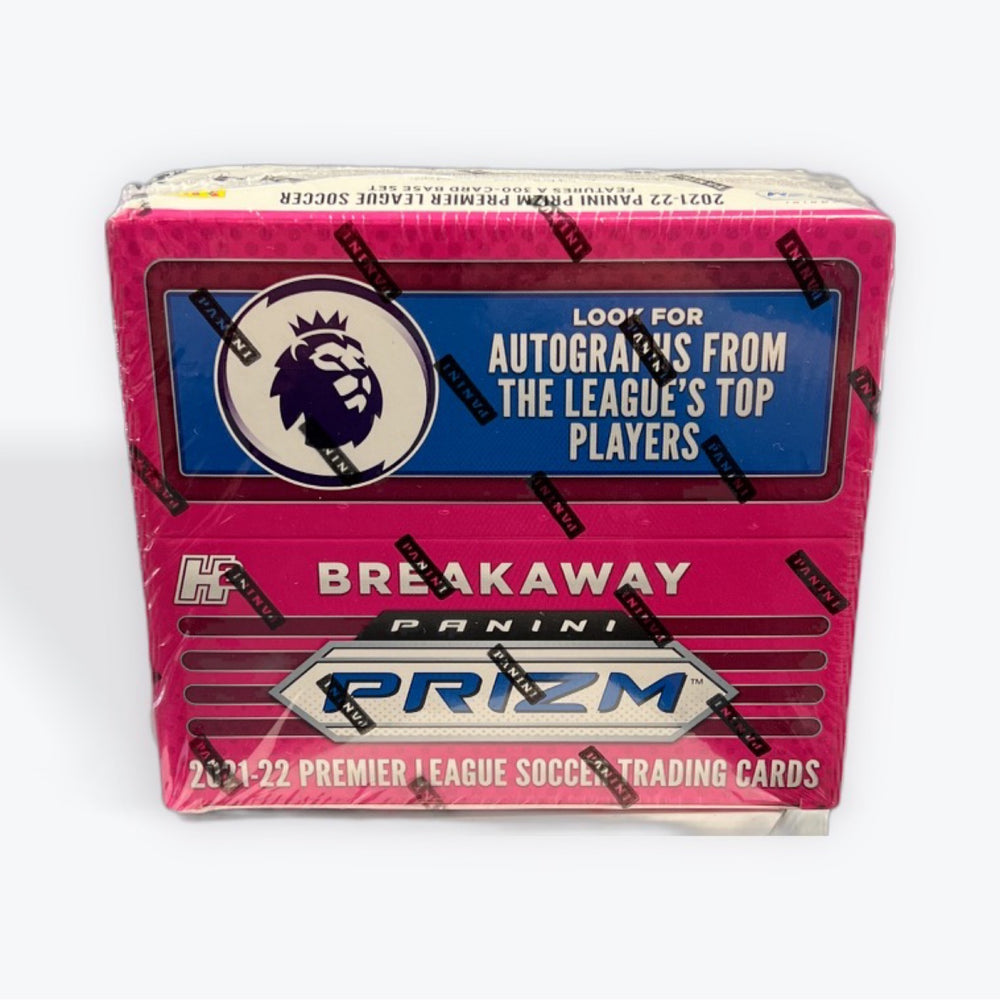 2021/22 Panini Prizm EPL English Premier League Soccer Breakaway Box - Pastime Sports & Games