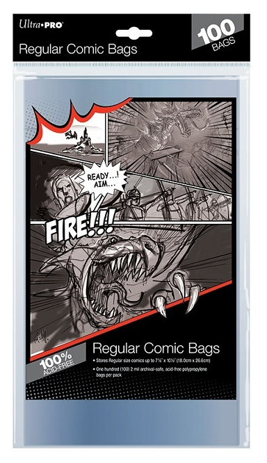 Ultra Pro Comic Book Bags - Pastime Sports & Games