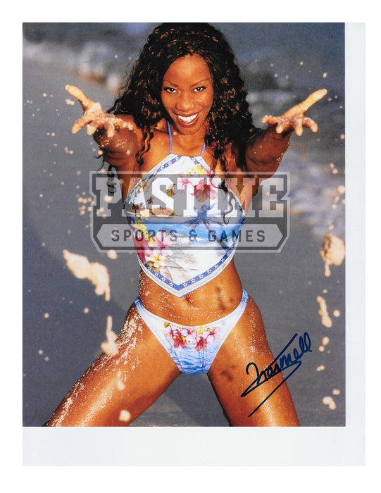 Sharmell Huffman Autographed Wrestling Photo 8x10 - Pastime Sports & Games
