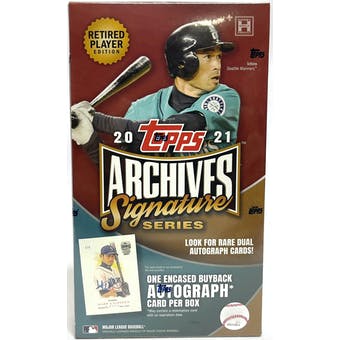 2022 Topps Archives Signature Series Retired Player Edition