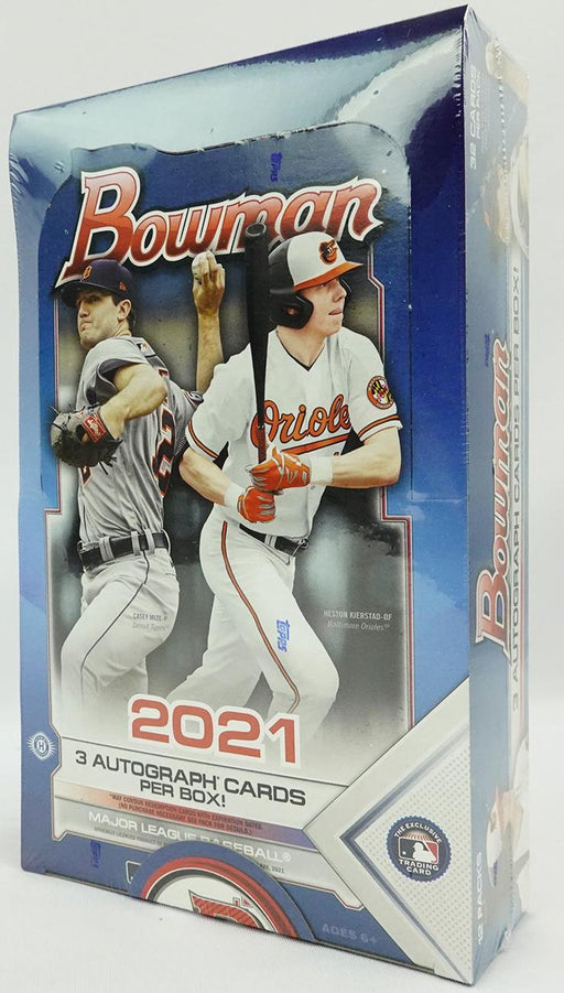 2021 Topps Bowman Baseball Jumbo Hobby Box - Pastime Sports & Games