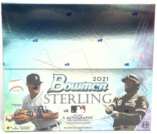2021 Topps Bowman Sterling Baseball Hobby Box - Pastime Sports & Games