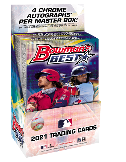2021 Topps Bowman's Best Baseball Hobby Box - Pastime Sports & Games