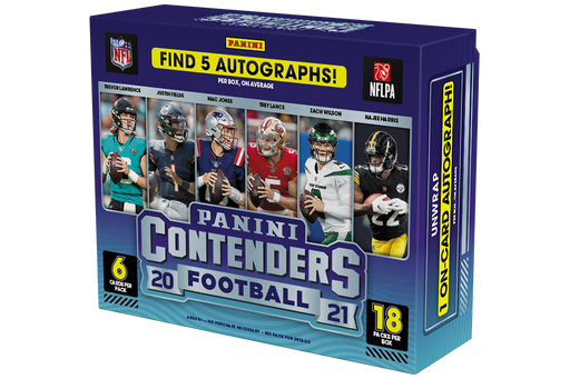 2021 Panini Contenders NFL Football Hobby Box - Pastime Sports & Games
