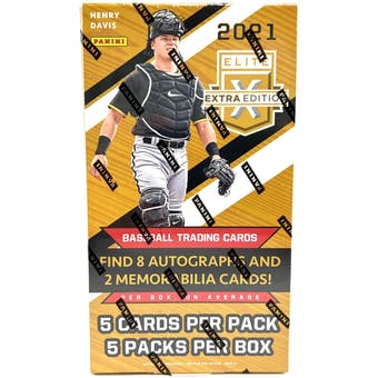 2021 Panini Elite Baseball Hobby Box - Pastime Sports & Games