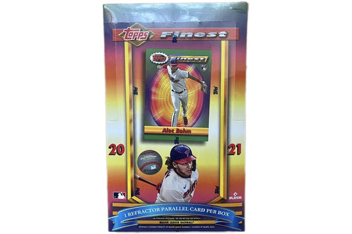2021 Topps Finest Flashbacks Baseball Hobby Box - Pastime Sports & Games