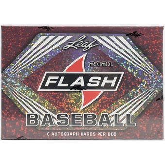 2021 Leaf Flash Baseball Hobby Box - Pastime Sports & Games
