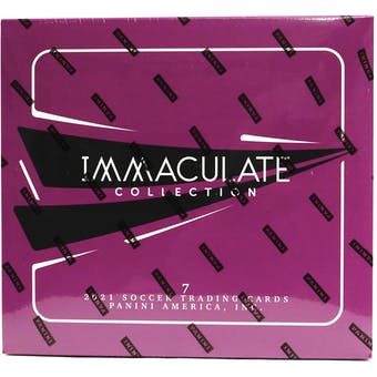 2021 Panini Immaculate Collection Soccer Hobby Box/Tin - Pastime Sports & Games