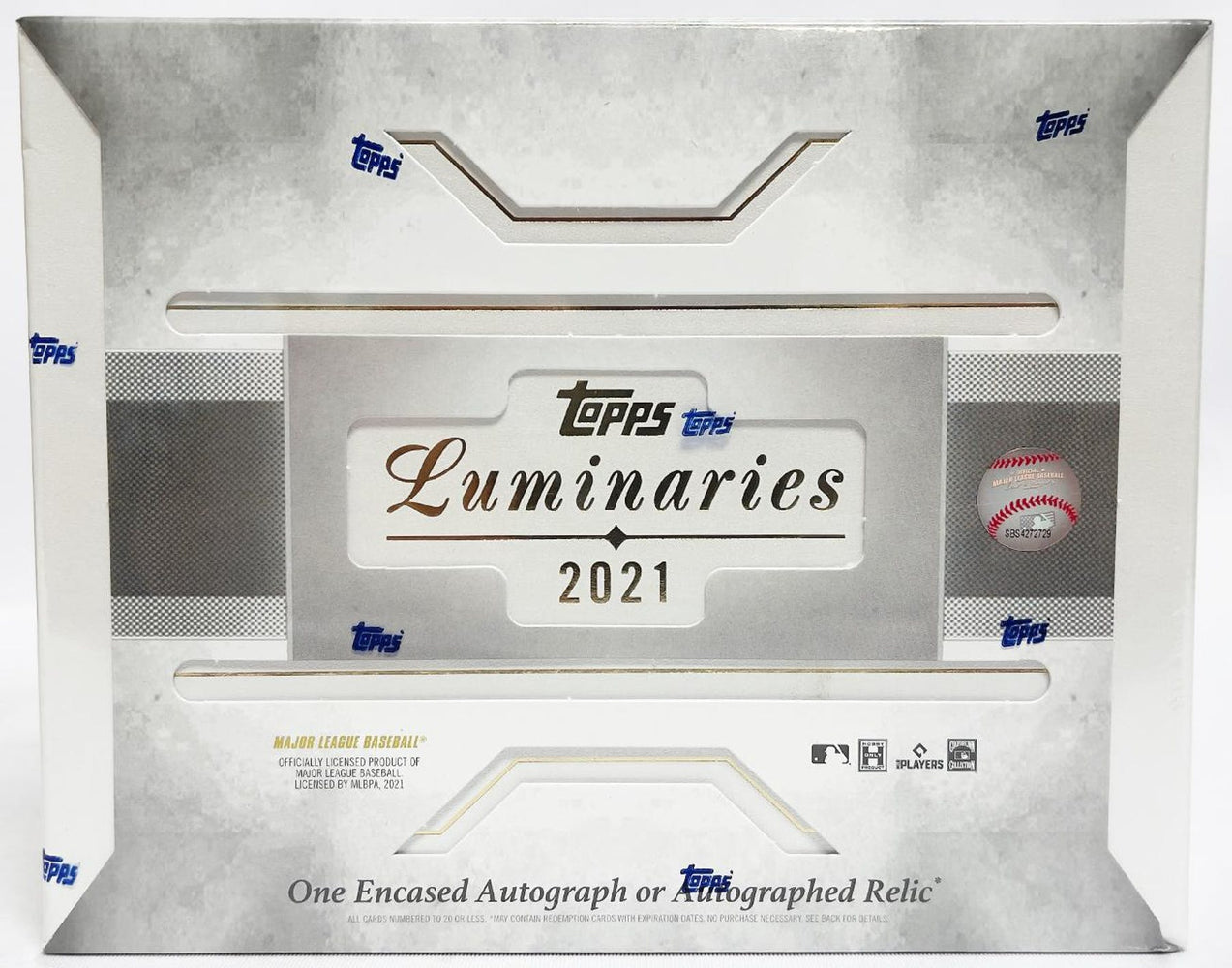 2021 Topps Luminaries MLB Baseball Hobby Box - Pastime Sports & Games