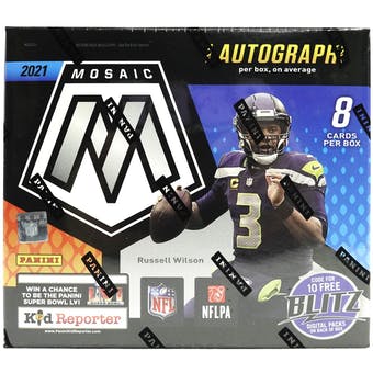 2021 Panini Mosaic NFL Football Choice Hobby Box - Pastime Sports & Games