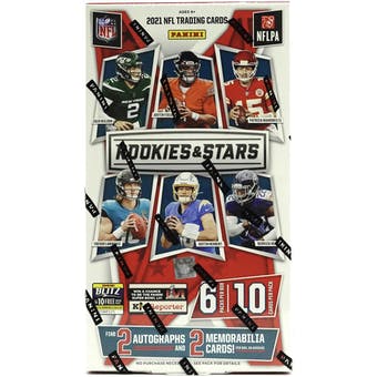 2021 Panini Rookies and Stars NFL Football Hobby Box - Pastime Sports & Games