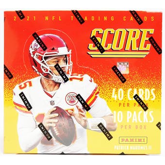 2021 Score NFL Football Hobby - Pastime Sports & Games