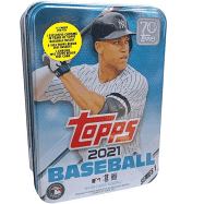 2021 Topps Series 1 / One MLB Baseball Retail Tin - Pastime Sports & Games