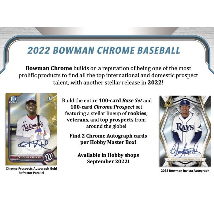 2022 Bowman Baseball Prospect Reviews