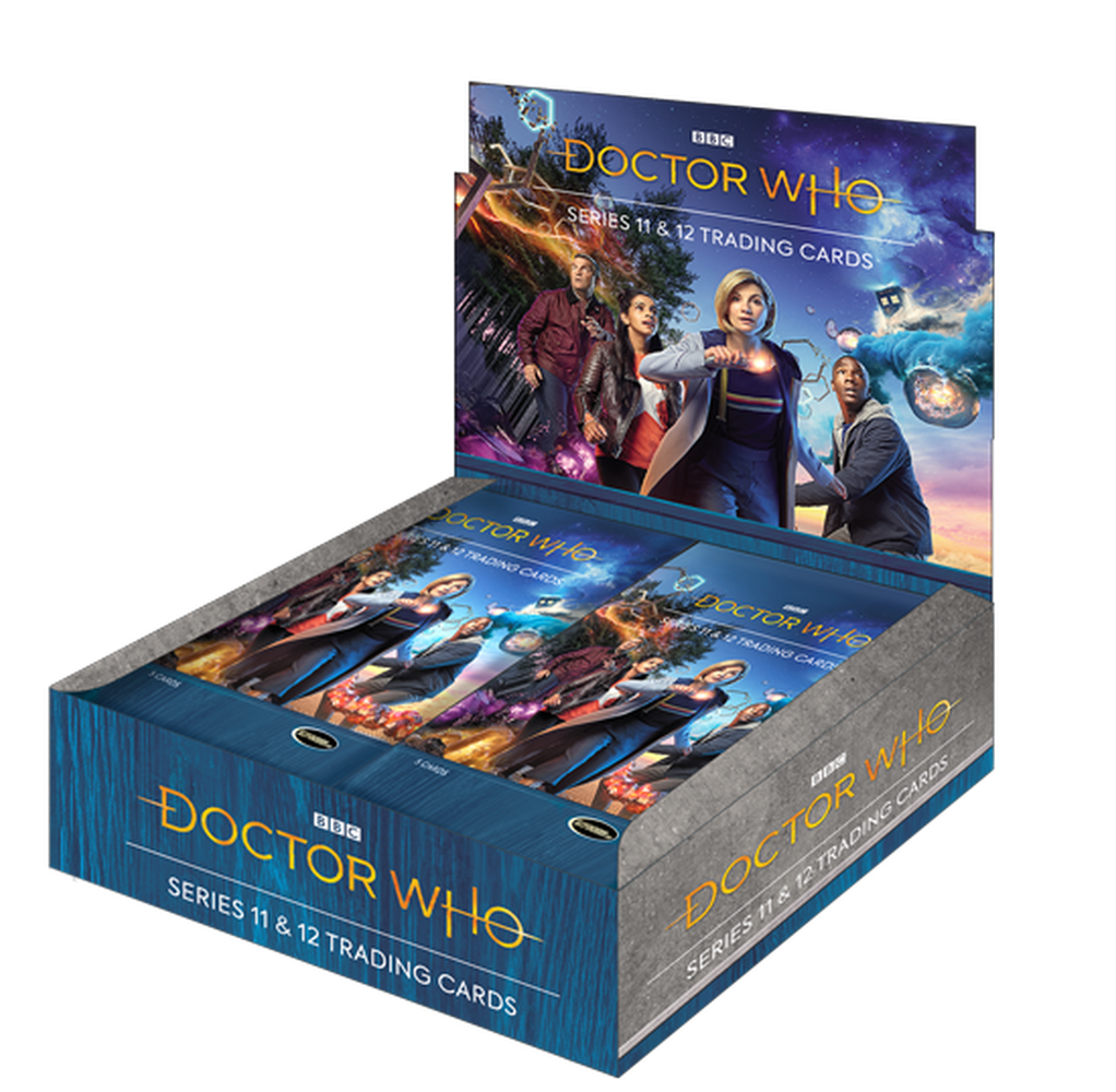 2022 Doctor Who Series 11 & 12 Trading Cards UK Edition Rittenhouse Box - Pastime Sports & Games