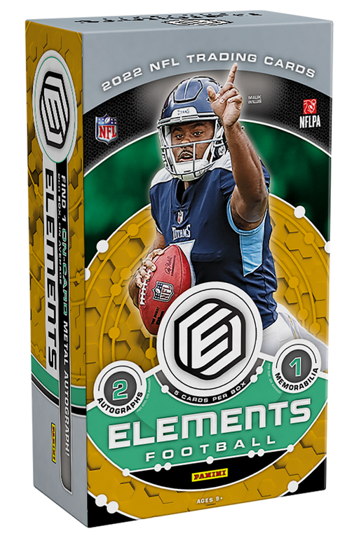 2022 Panini Elements Football Hobby - Pastime Sports & Games