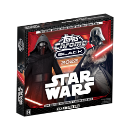 2022 Topps Star Wars Chrome Black Hobby Box - Pastime Sports & Games