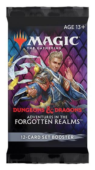 MTG D&D Adventures In The Forgotten Realms Set Booster - Pastime Sports & Games