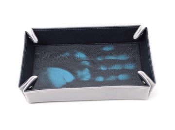 Die Hard Folding Dice Tray Rectangle Thermic Grey To Teal - Pastime Sports & Games