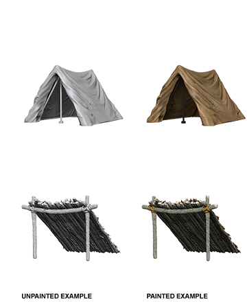 Pathfinder Deep Cuts Minis Tent & Lean To (73858) - Pastime Sports & Games