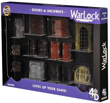 Warlock 4D Tiles Doors & Archways - Pastime Sports & Games