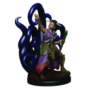 D&D Icons of the Realms Premium Miniature Female Human Warlock (93018) - Pastime Sports & Games