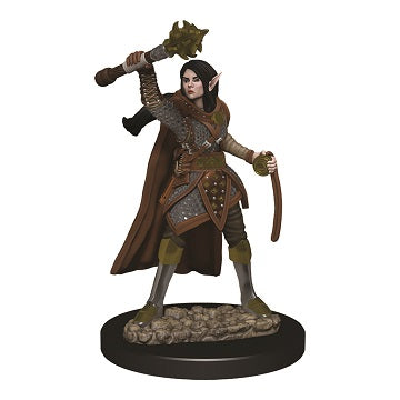 D&D Icons of the Realms Premium Miniature Female Elf Cleric (93021) - Pastime Sports & Games