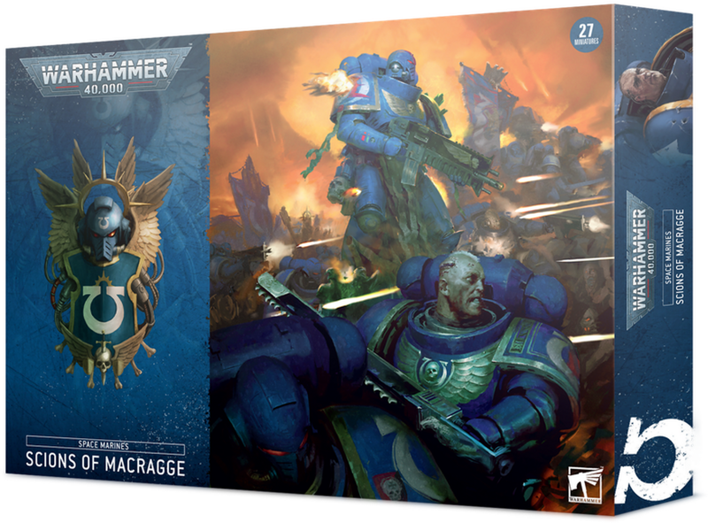 Warhammer 40,000 Space Marines Scion Of Macragge Battleforce (55-54) - Pastime Sports & Games