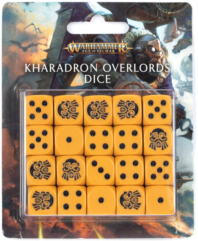 Warhammer Age Of Sigmar Kharadron Overlords Dice (84-64) - Pastime Sports & Games