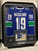 Vancouver Canucks Markus Naslund Autographed Adidas Home Blue Framed Hockey Jersey - Pastime Sports & Games