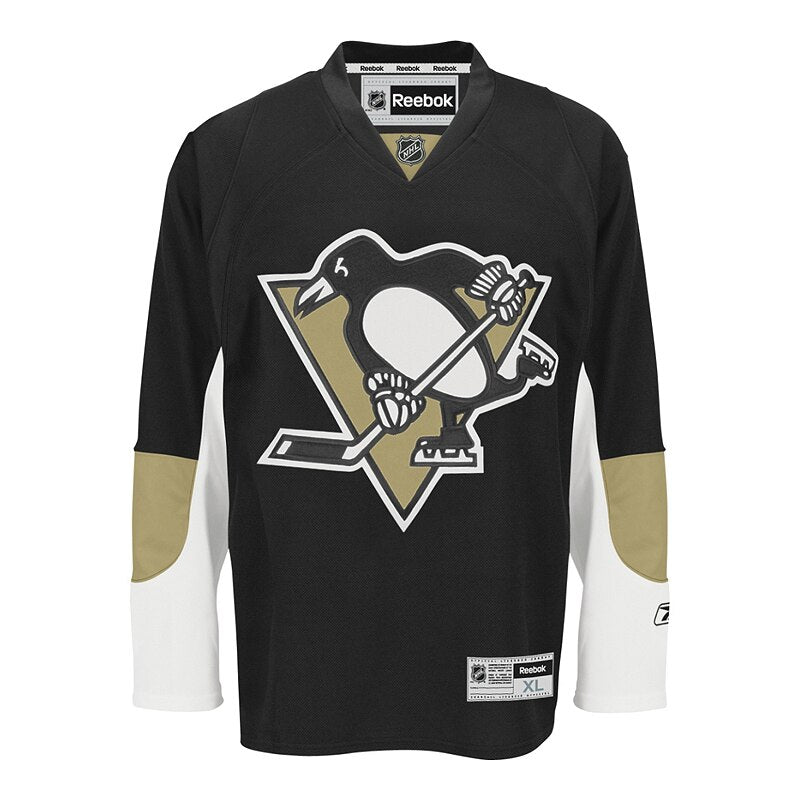 Pittsburgh Penguins Reebok Black Logo T-Shirt (S,M,L,XL)
