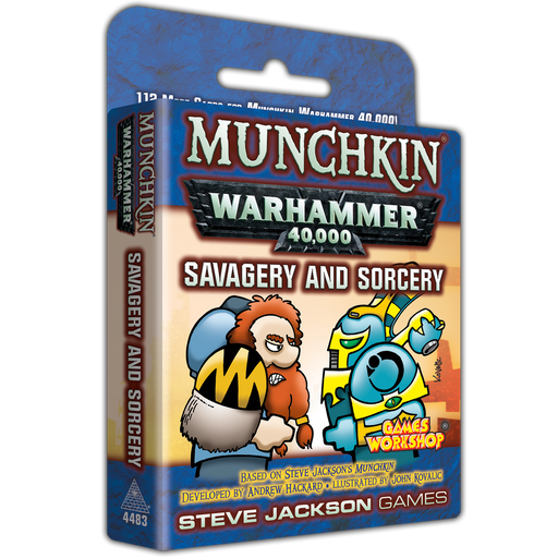 Munchkin Warhammer 40,000 Savagery And Sorcery - Pastime Sports & Games