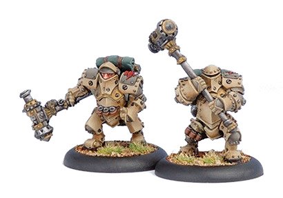 Warmachine Mercenaries Horgenhold Forge Guard - Pastime Sports & Games