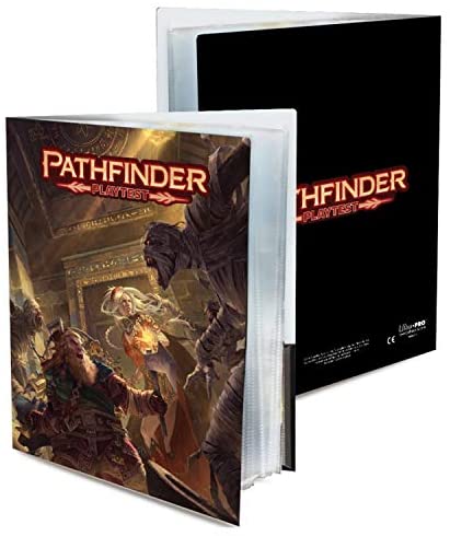 Ultra Pro Pathfinder Playtest Character Folio - Pastime Sports & Games