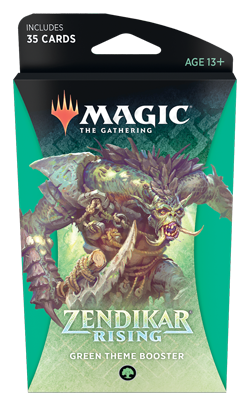 Magic The Gathering Zendikar Rising Theme Booster - Pastime Sports & Games