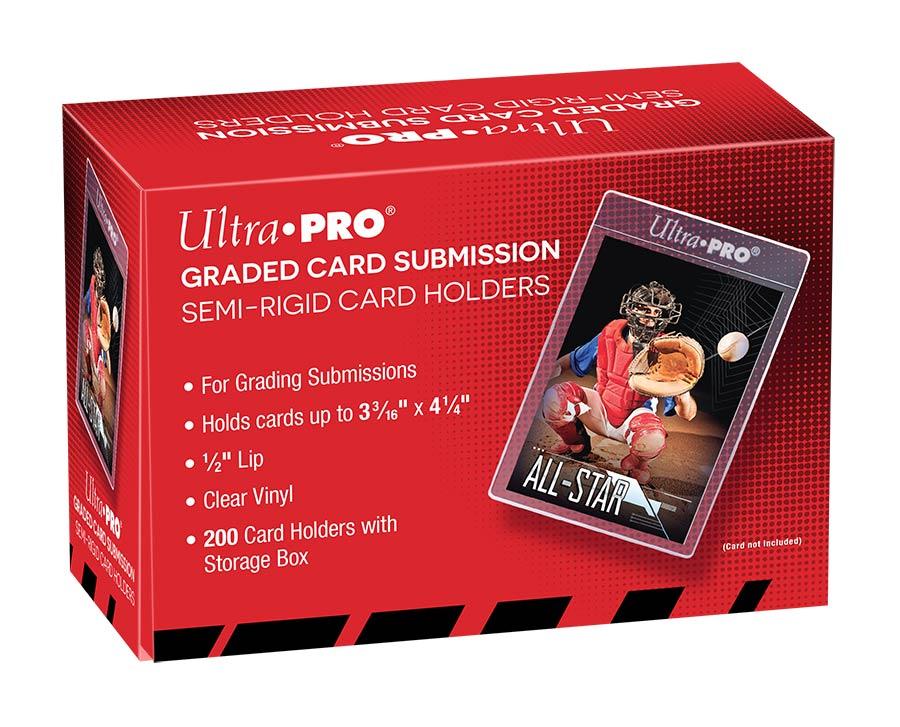Ultra Pro Graded Card Submission Semi-Rigid Card Holders - Pastime Sports & Games