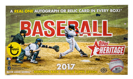 2017 Topps Heritage Baseball Hobby - Pastime Sports & Games