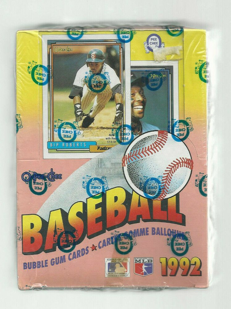 1992 O-Pee-Chee Baseball Wax - Pastime Sports & Games