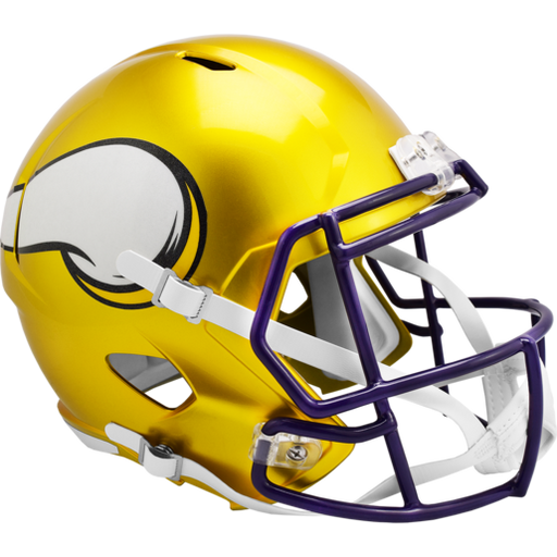 Minnesota Vikings Flash Alternate Speed Replica Helmet - Pastime Sports & Games