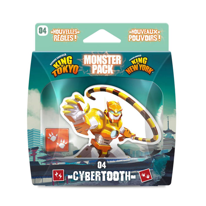 King of Tokyo & King of New York Monster Pack Cybertooth - Pastime Sports & Games