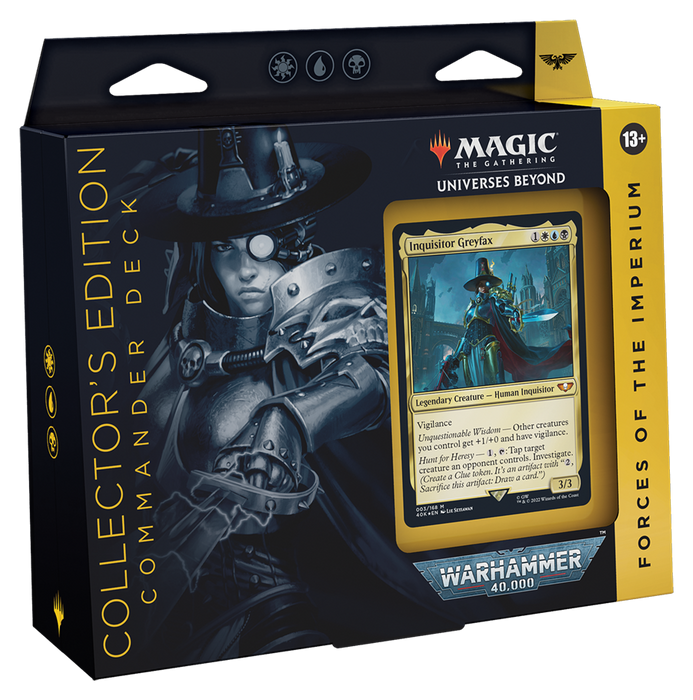 Magic the Gathering Universes Beyond Warhammer 40,000 Commander Premium Deck - Pastime Sports & Games