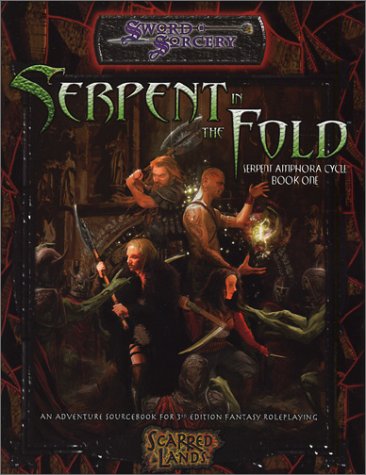 Sword & Sorcery Scarred Lands: Serpent In The Fold - Pastime Sports & Games