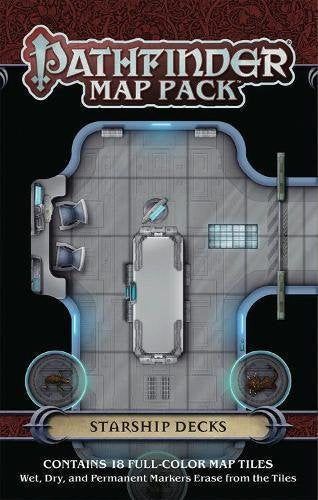 Pathfinder Map Packs: Starship Decks - Pastime Sports & Games